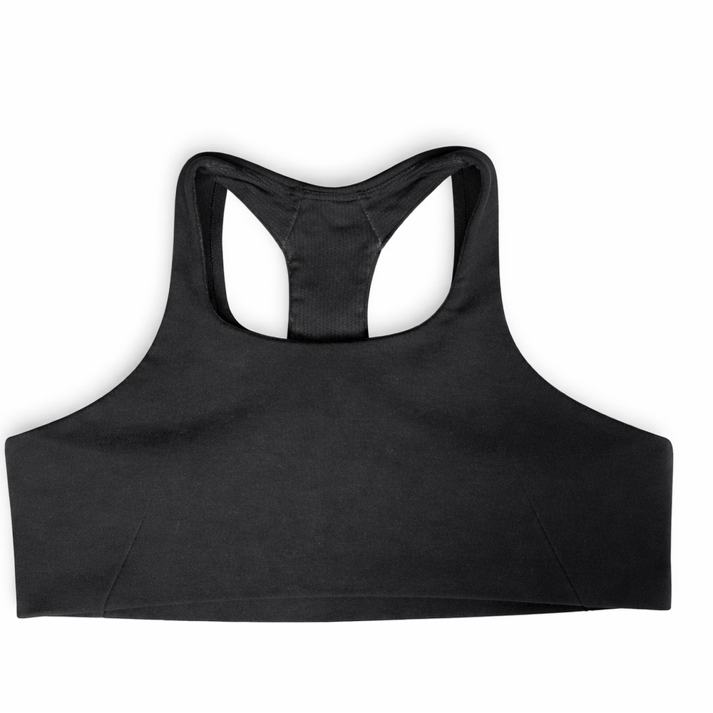 Athleta Girls Black Cloud Racerback Bra